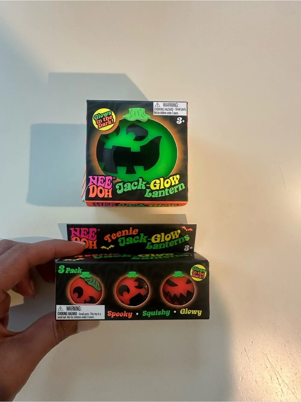 Rare Needoh Jack Glow Lantern Bundle - Set of 2